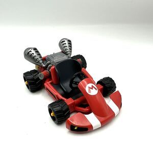 Nintendo Super Mario Bros Pull Back Toy Racer Kart Jakks Red/Black